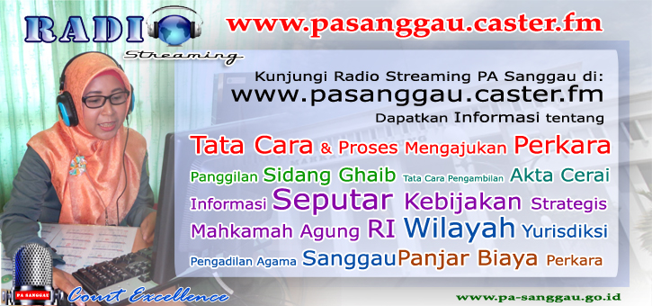 Radio Streaming PA Sanggau diunggulkan di…